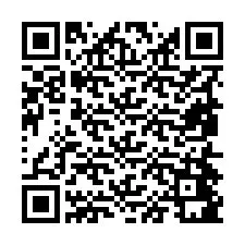 QR kód a telefonszámhoz +19854481247