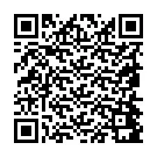 QR код за телефонен номер +19854481258