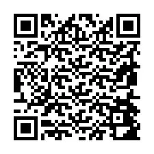 QR kód a telefonszámhoz +19854482305