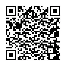 QR kód a telefonszámhoz +19854482481