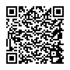 Código QR para número de teléfono +19854482641