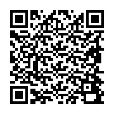 Código QR para número de telefone +19854490262