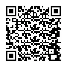 QR Code pour le numéro de téléphone +19854490743