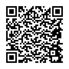 Código QR para número de teléfono +19854491347