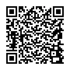 QR kód a telefonszámhoz +19854492011