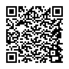 Codice QR per il numero di telefono +19854492269