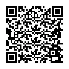 QR kód a telefonszámhoz +19854492356