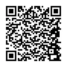 Código QR para número de teléfono +19854492373