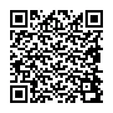 QR-code voor telefoonnummer +19854492492