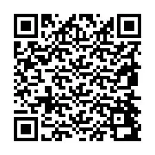 QR kód a telefonszámhoz +19854492680