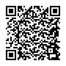 QR kód a telefonszámhoz +19854493365