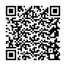 QR-код для номера телефона +19854540101