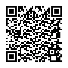 QR код за телефонен номер +19854540180