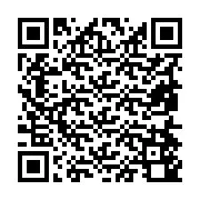 QR код за телефонен номер +19854540207