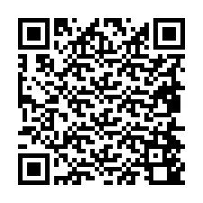 QR kód a telefonszámhoz +19854540242