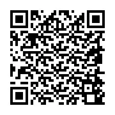 Codice QR per il numero di telefono +19854540448