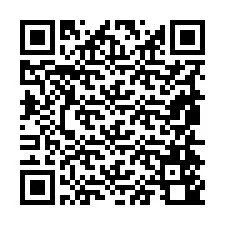 QR-код для номера телефона +19854540575