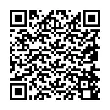 QR-код для номера телефона +19854540608