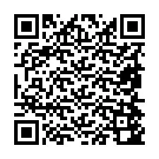 Código QR para número de telefone +19854542237