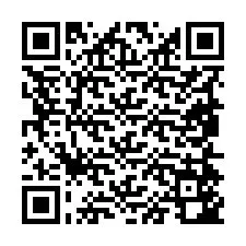 QR Code pour le numéro de téléphone +19854542436