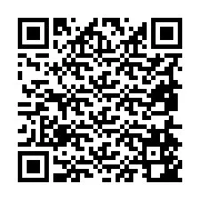 Codice QR per il numero di telefono +19854542503