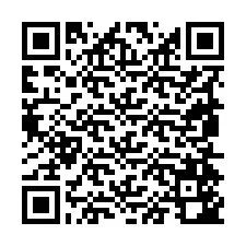 QR kód a telefonszámhoz +19854542594