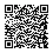 QR kód a telefonszámhoz +19854548860