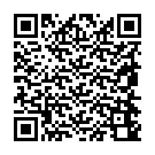 QR kód a telefonszámhoz +19854640230