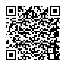 Kod QR dla numeru telefonu +19854640348