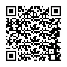 QR kód a telefonszámhoz +19854640529