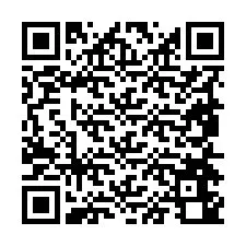 QR kód a telefonszámhoz +19854640732