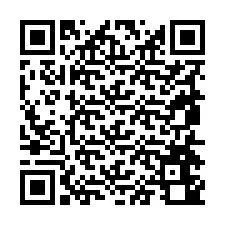 QR kód a telefonszámhoz +19854640750