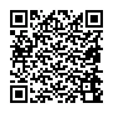 QR Code pour le numéro de téléphone +19854640987