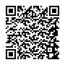 QR kód a telefonszámhoz +19854642078