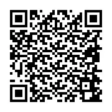 Código QR para número de telefone +19854642453