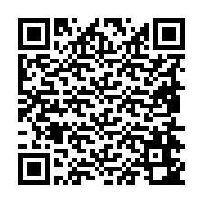 QR код за телефонен номер +19854642586