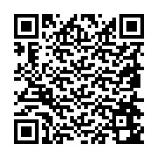 Código QR para número de teléfono +19854642748