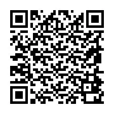 QR-код для номера телефона +19854820011