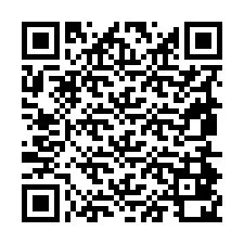 QR-код для номера телефона +19854820080