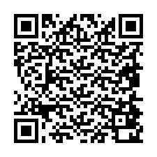 QR-koodi puhelinnumerolle +19854820112