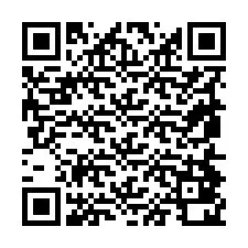 Kode QR untuk nomor Telepon +19854820211