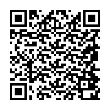 QR Code pour le numéro de téléphone +19854820274