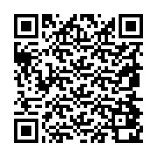 Codice QR per il numero di telefono +19854820280