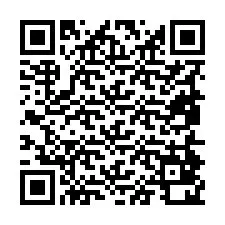Codice QR per il numero di telefono +19854820413