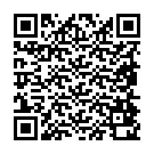 Codice QR per il numero di telefono +19854820536