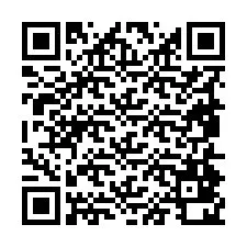 QR-koodi puhelinnumerolle +19854820552