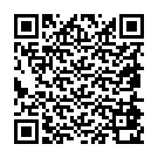 Codice QR per il numero di telefono +19854820808