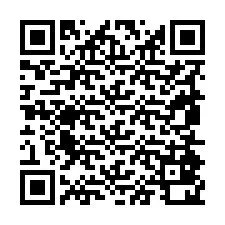 Código QR para número de telefone +19854820890