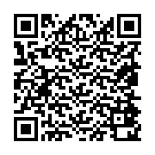 Codice QR per il numero di telefono +19854820899