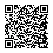 QR код за телефонен номер +19854821246